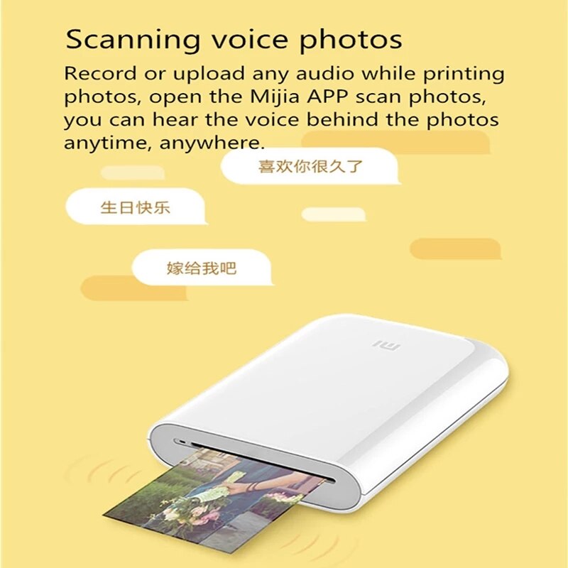 Xiaomi-papier-Photo-pour-imprimante-de-poche-papier-uniquement