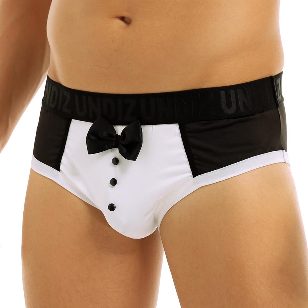 IEFiEL-culotte-Sexy-pour-Hommes-Lingerie-mignon-n-ud-papillon-nouveaut-smoking-jockstrap-Slip-pour-Hommes