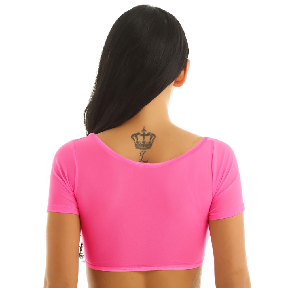 IEFiEL-t-shirt-de-gymnastique-pour-femmes-en-maille-transparente-buste-ouvert-danse-du-ventre-Sexy