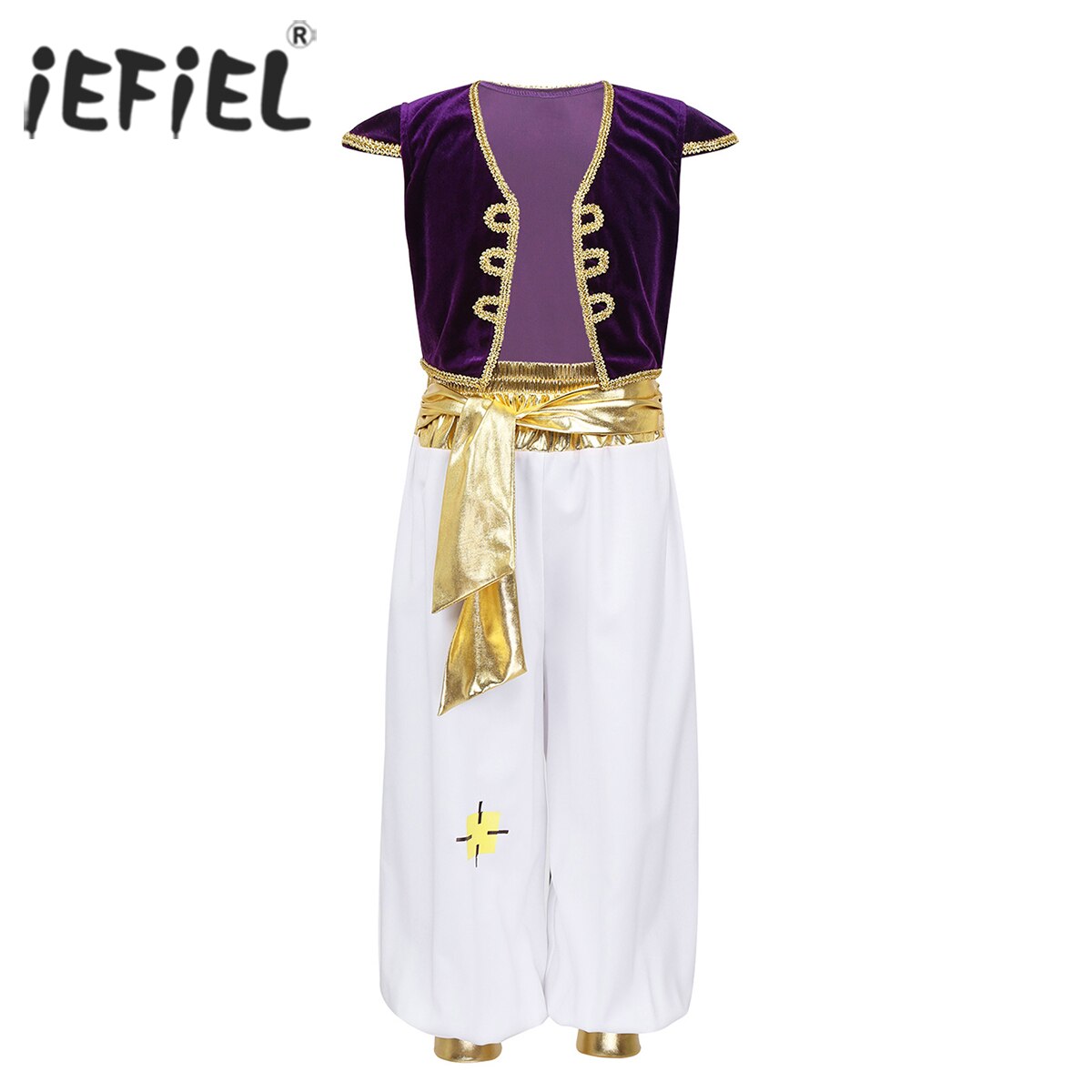 Costume-de-Prince-arabe-pour-enfants-gar-ons-tenue-avec-bonnet-manches-gilet-et-pantalon-ensemble