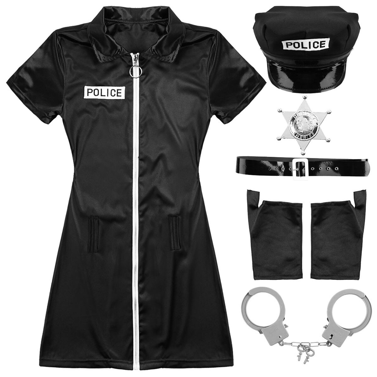 Costume-de-jeu-de-r-le-Sexy-pour-femmes-uniforme-de-policier-d-halloween-tenue-Mini