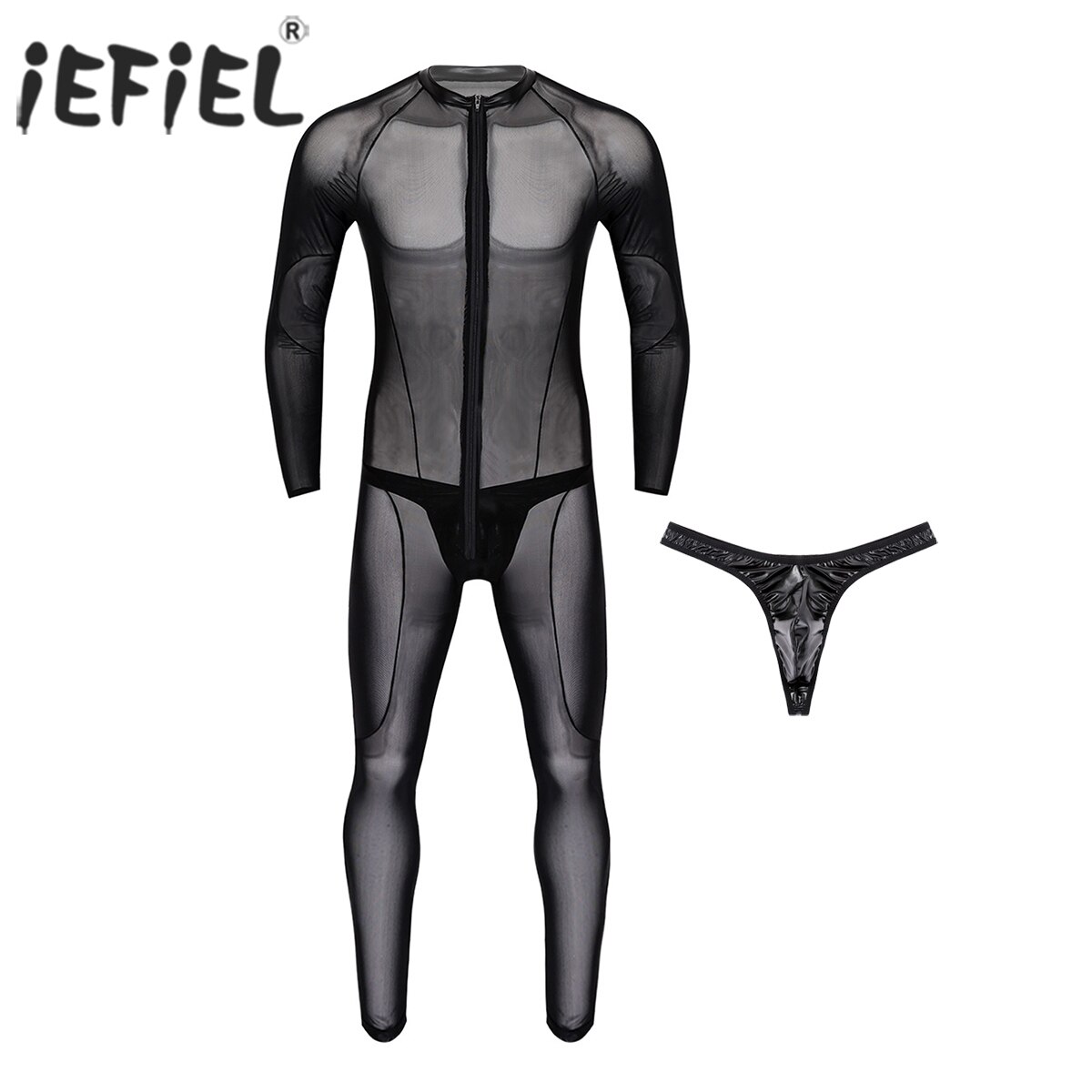 IEFiEL-combinaison-transparente-pour-homme-Lingerie-transparente-teddy-Clubwear-Costumes-justaucorps-avec-jockstrap-sous-v-tements