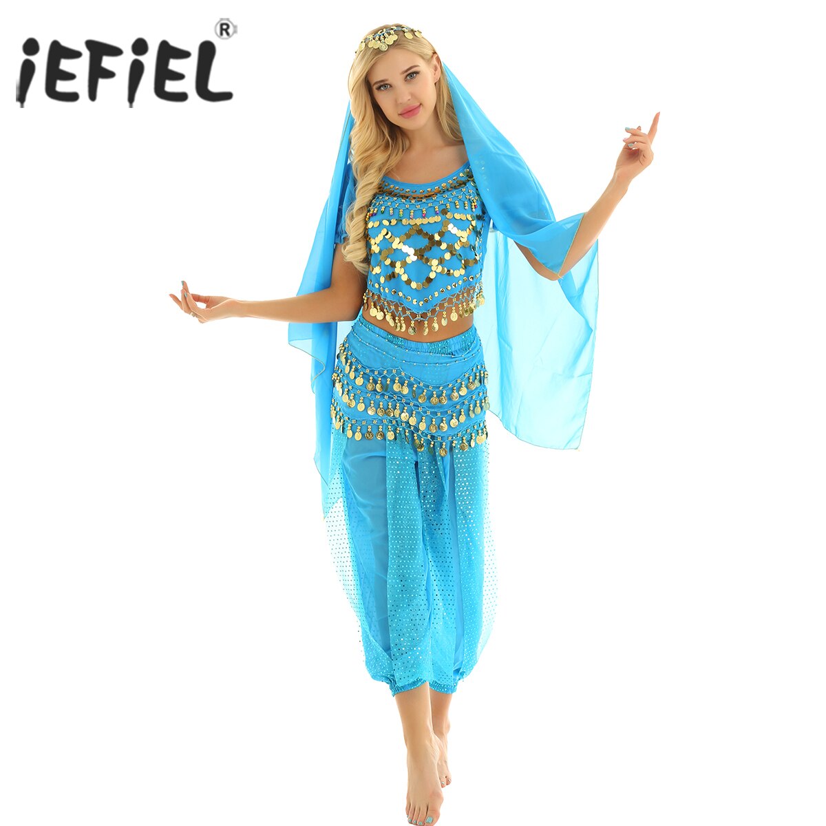 IEFiEL-Costume-de-danse-du-ventre-tenue-indienne-style-gyptien-Bollywood