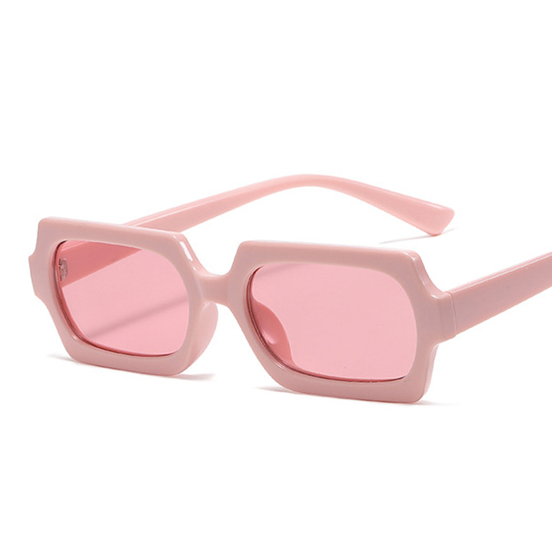 Lunettes-De-Soleil-carr-es-Vintage-pour-femmes-petite-monture-couleurs-bonbons-mode-polygone