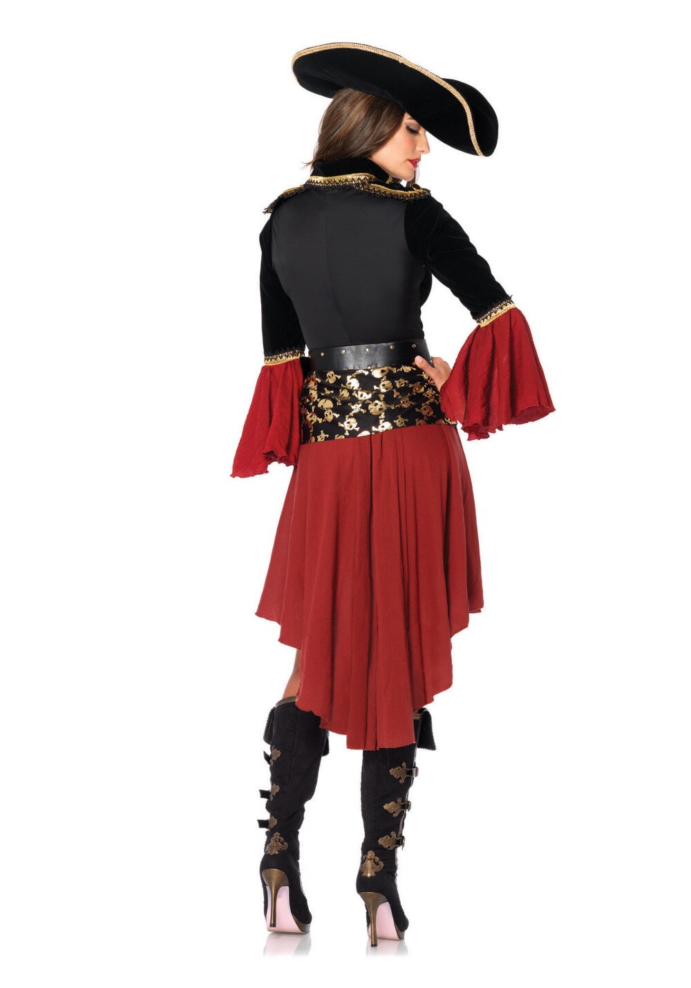 Costume-de-capitaine-des-Pirates-des-cara-bes-pour-femme-tenue-de-d-guisement-gothique-pour