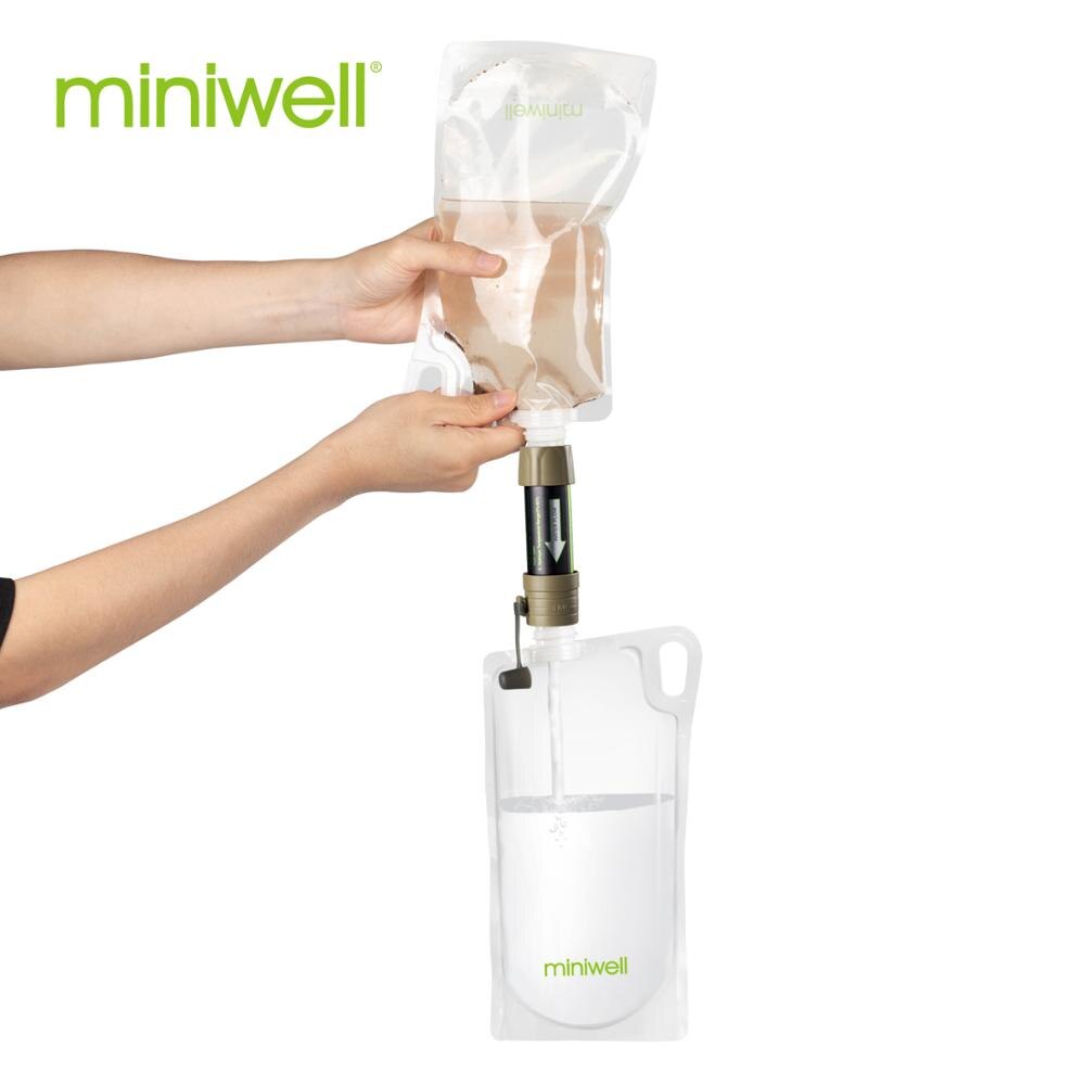 Miniwell-L630-filtre-eau-d-ext-rieur-Portable-kit-de-survie-avec-sac-pour-Camping-randonn