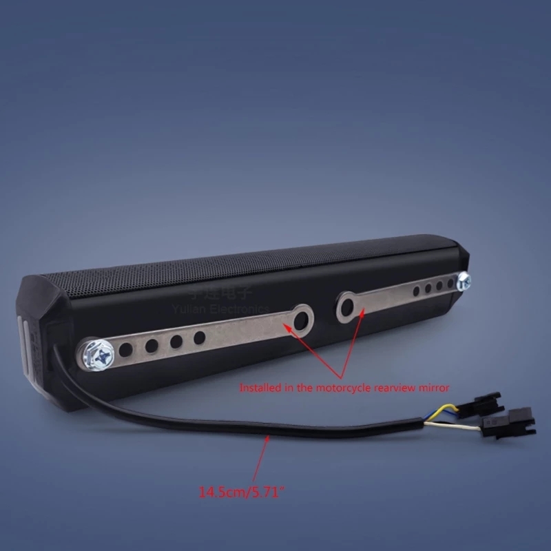Radio-Bluetooth-tanche-12V-pour-moto-haut-parleurs-st-r-o-montage-sur-guidon-lecteur-de