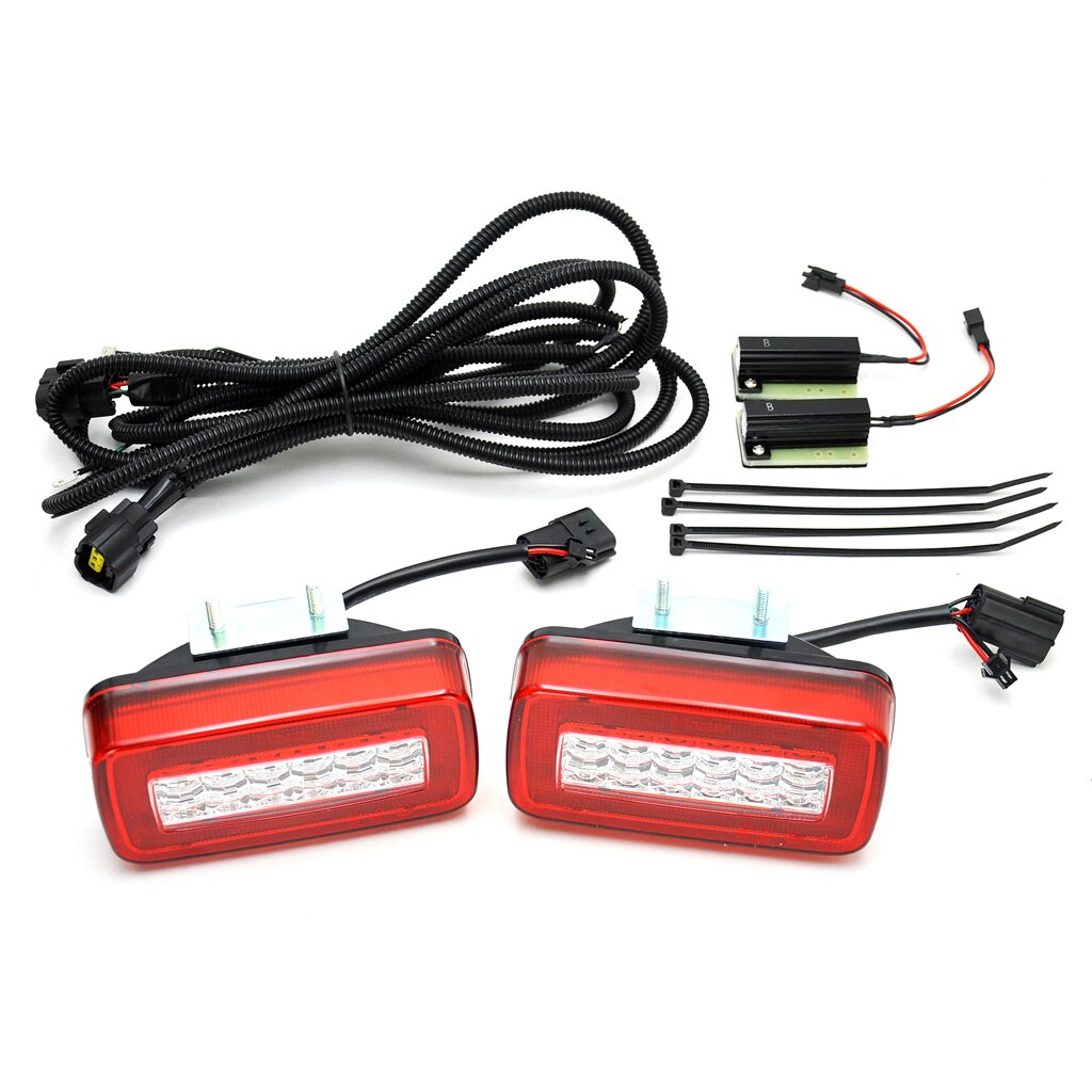 Feu-antibrouillard-arri-re-LED-rouge-multifonction-avec-feu-de-recul-blanc-pour-Benz-W463-classe