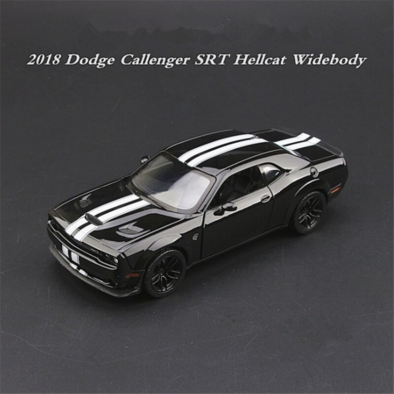 Dodge-Challenger-SRT-mod-le-de-voiture-de-sport-en-alliage-jouet-en-m-tal-moul