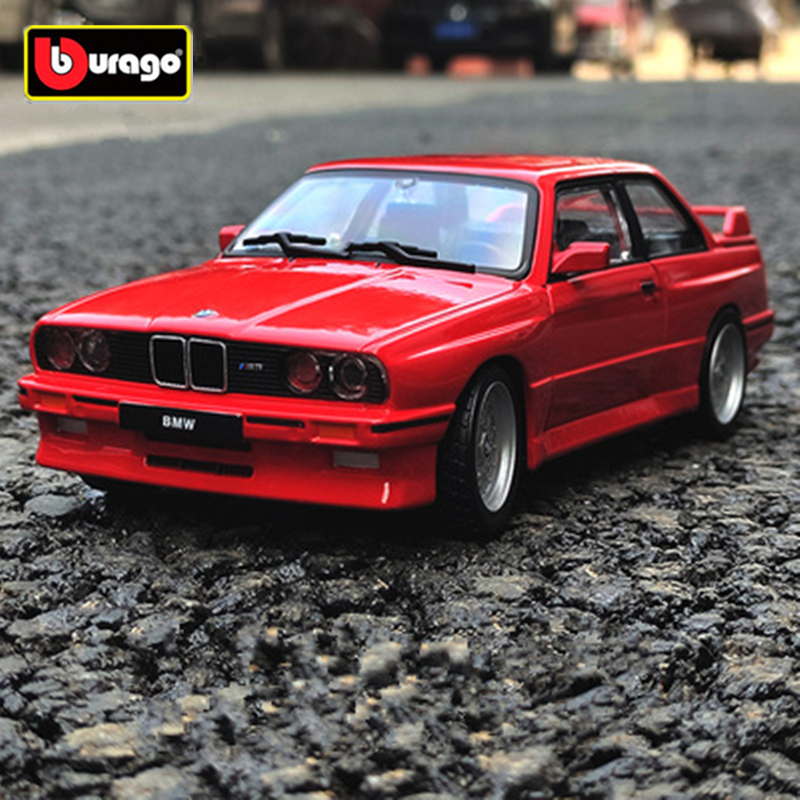 Bburago-mod-le-de-voiture-de-sport-classique-en-alliage-1-24-1988-BMW-3-s