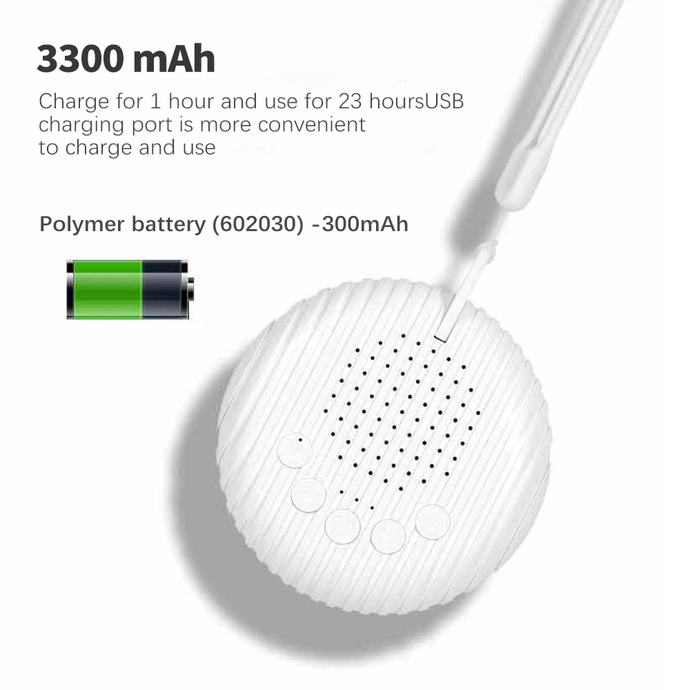Machine-Portable-bruit-blanc-pour-b-b-appareil-de-sommeil-minuterie-Rechargeable-par-USB-lecteur-sonore
