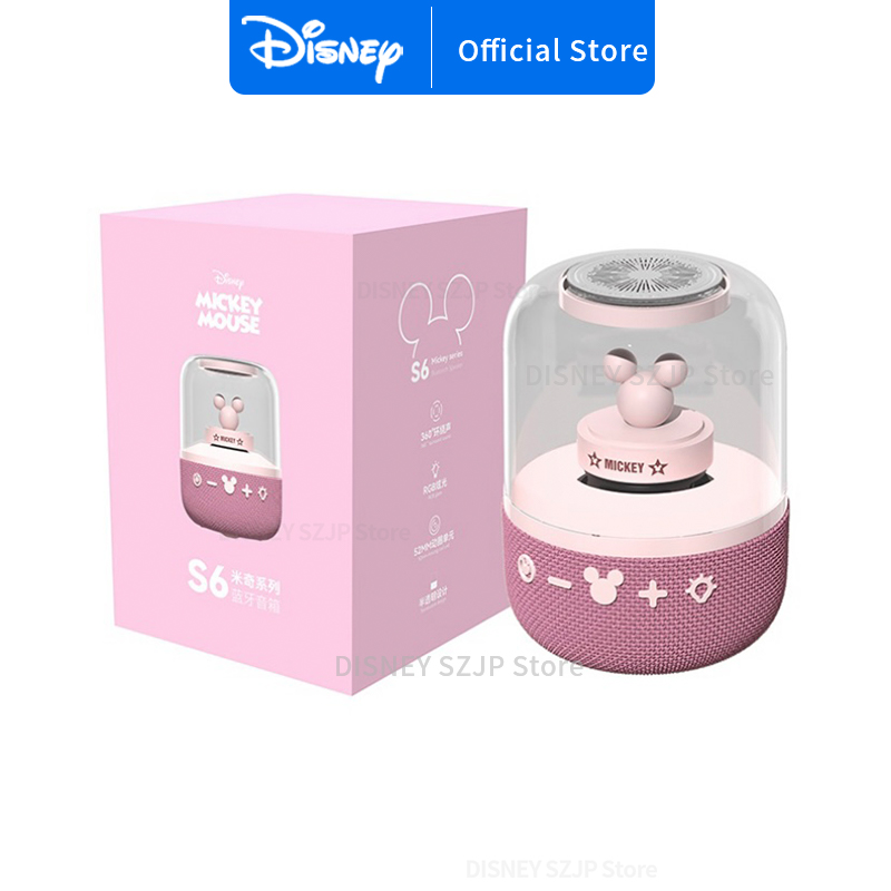 Haut-parleur-Bluetooth-intelligent-Disney-S6-Portable-HIFI-son-Surround-qualit-sans-fil-pour-maison-caisson