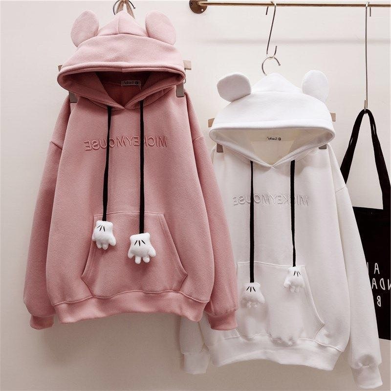 Sweat-capuche-avec-oreilles-d-ours-pour-femme-sweat-shirt-cor-en-d-contract-ample-Harajuku