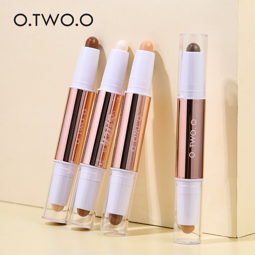 O-TW-O-O-stylo-Contour-Double-t-te-imperm-able-finition-mate-surligneurs-crayon-de