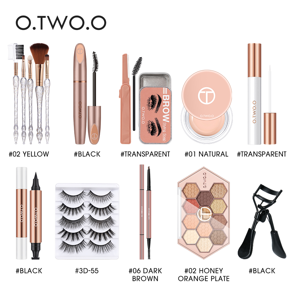 O-TW-O-O-ensemble-de-maquillage-complet-10-pi-ces-crayon-sourcils-Mascara-Eyeliner-faux