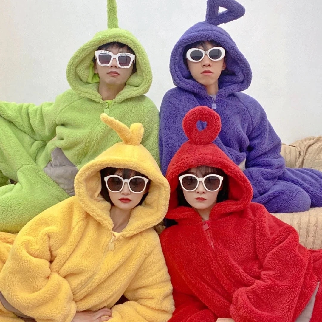 Lala-pyjama-Cosplay-unisexe-pour-gar-ons-et-filles-combinaison-de-nuit-pour-adultes-v-tements