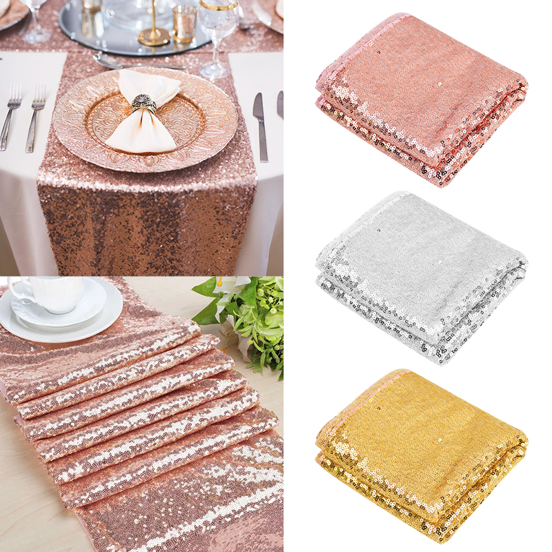 Chemins-de-table-paillettes-or-rose-couverture-de-table-paillettes-pour-mariage-f-te-d-anniversaire