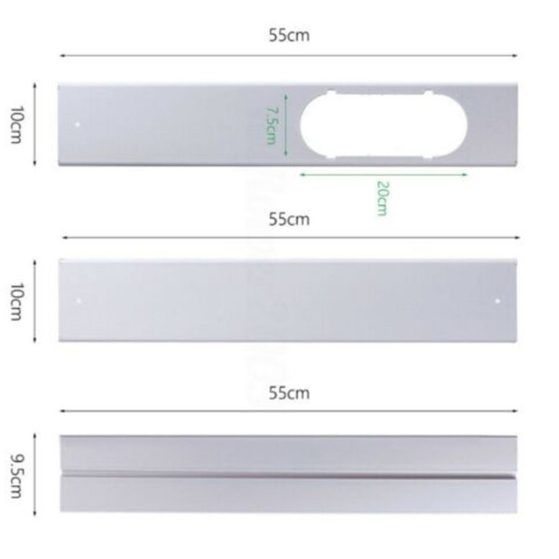 Connecteur-de-tube-de-tuyau-d-acc-s-la-plaque-kit-de-fen-tre-r-glable