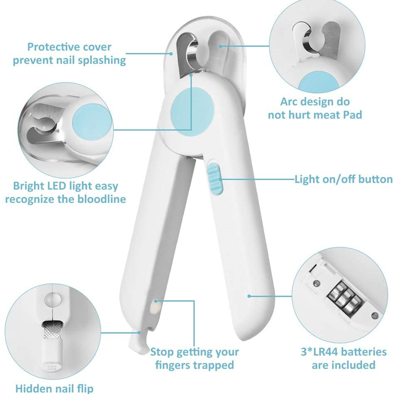 Coupe-ongles-et-tondeuse-pour-chiens-et-chats-ciseaux-griffes-pour-animaux-de-compagnie-avec-lumi