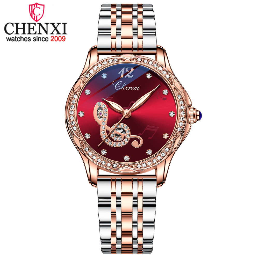 Montres-m-caniques-automatiques-en-acier-inoxydable-pour-femme-montre-bracelet-tanche-or-rose-marque-sup