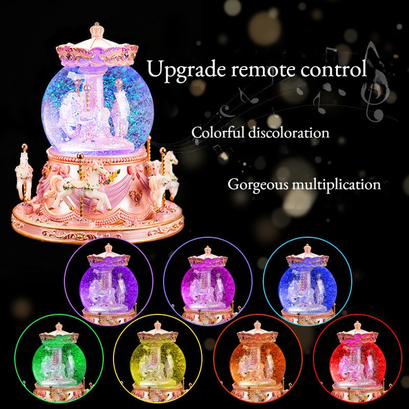 Bo-te-musique-boule-de-cristal-carrousel-cadeau-d-anniversaire-d-corations-accessoires-pour-la-maison