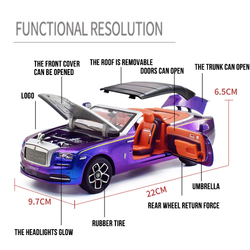 Mod-le-Rolls-Royce-Foster-en-alliage-moul-sous-pression-pour-gar-ons-simulation-de-voiture