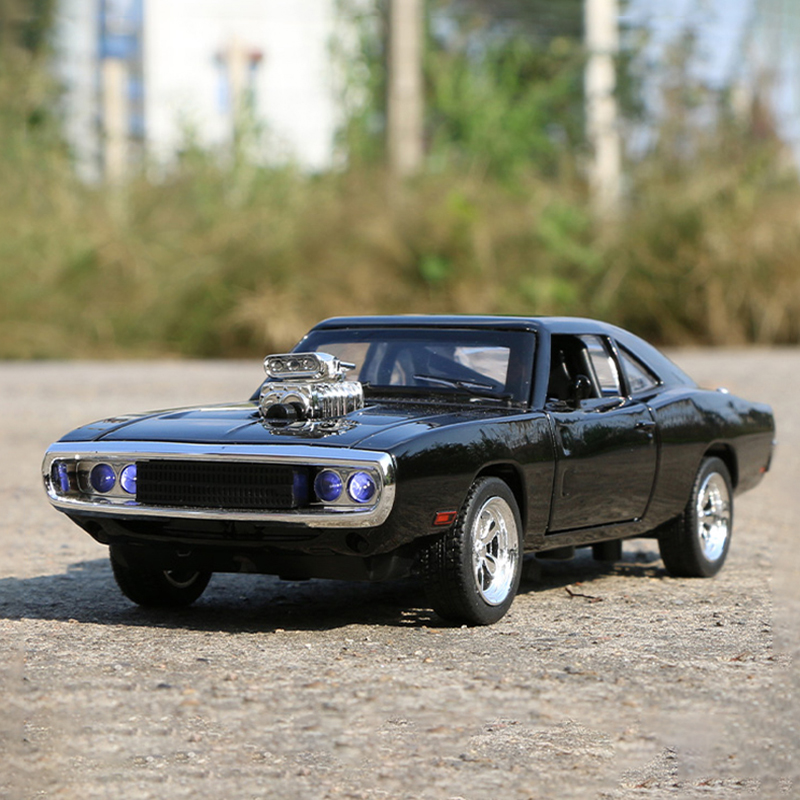 Mod-le-de-voiture-classique-Challenger-Fast-Alloy-Diecasts-simulation-1-32-v-hicules-jouets-et