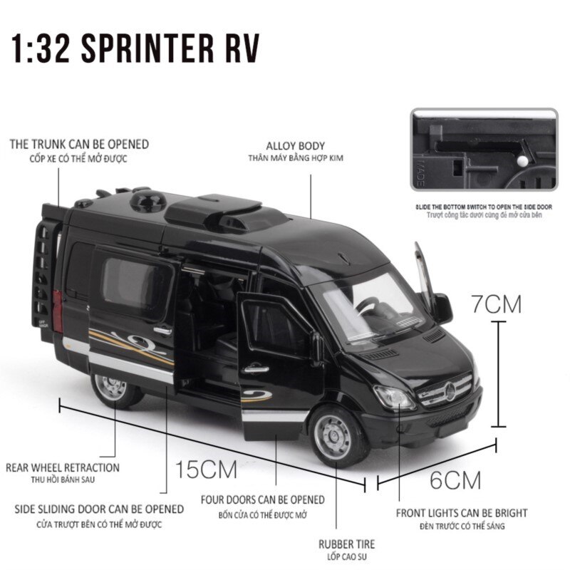 V-hicule-de-loisirs-Sprinter-RV-en-alliage-1-32-nouveau-mod-le-de-voiture-Diecasts