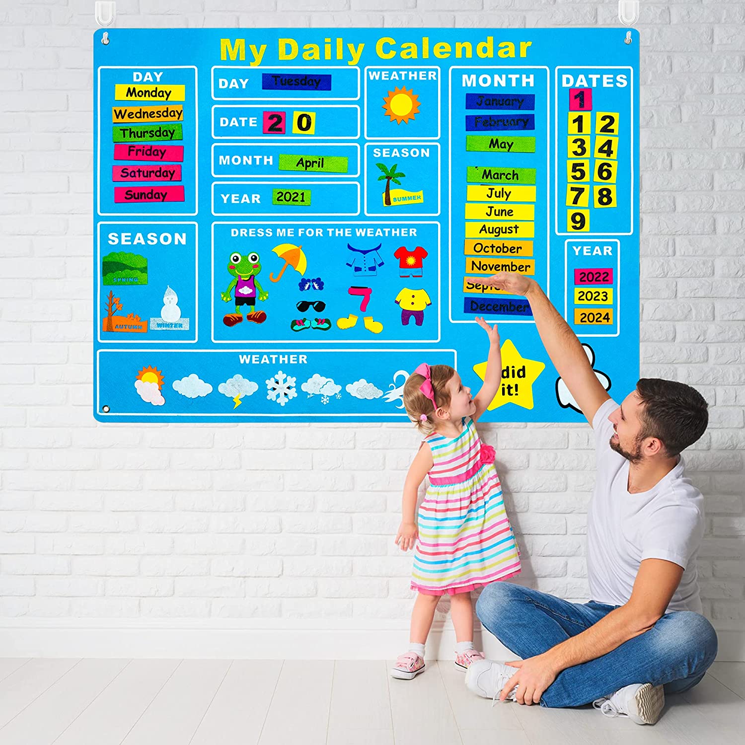 Mon-03-Calendrier-Feutre-Pr-s-Tableau-M-t-o-Jour-Mois-Saison-Calendrier-Plan-de