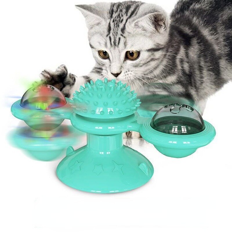 Jouet-coule-moulin-vent-pour-chat-jeu-de-puzzle-avec-tourbillon-color-pour-chaton-brosse-dents