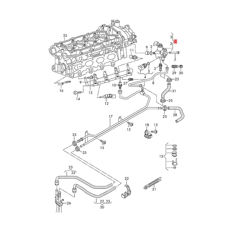 Pompe-carburant-haute-pression-performance-06F127025K-J-H-syst-me-d-alimentation-en-carburant-pour-Jetta