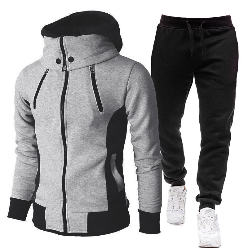 Ensemble-deux-pi-ces-d-contract-pour-homme-veste-fermeture-clair-sweat-capuche-et-pantalon-de