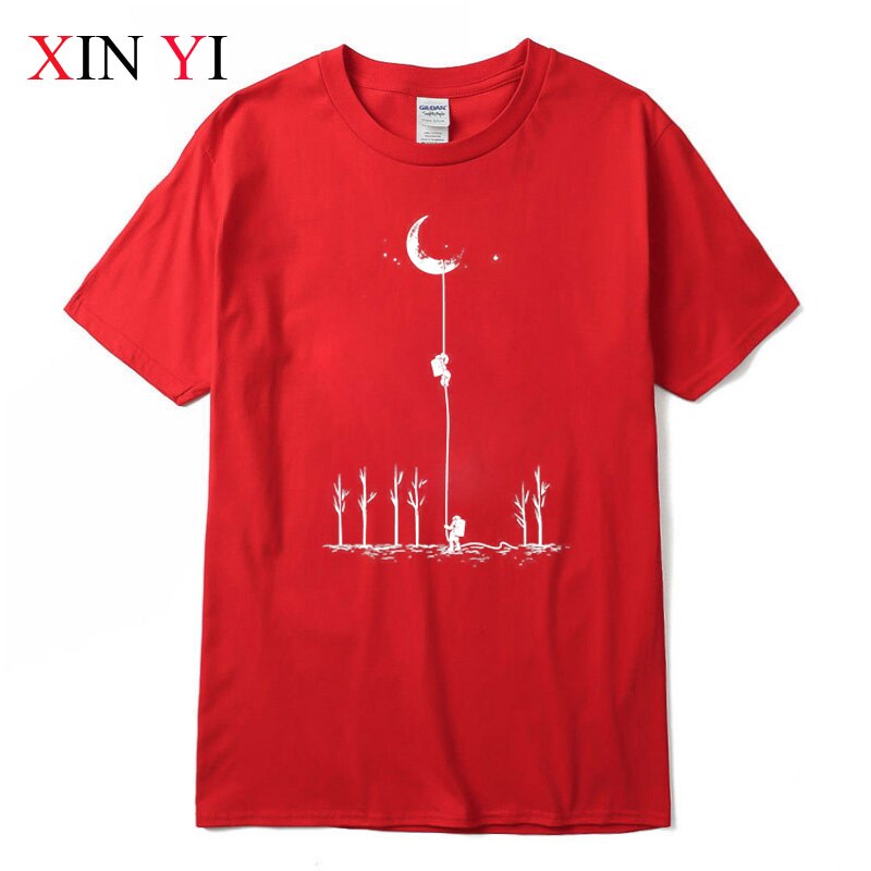 XINYI-T-shirt-100-coton-pour-hommes-haut-de-qualit-sup-rieure-cool-et-dr-le