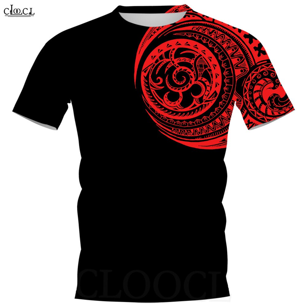 CLOOCL-t-shirt-manches-courtes-unisexe-d-contract-et-la-mode-style-polyn-sien-viking-Hombre