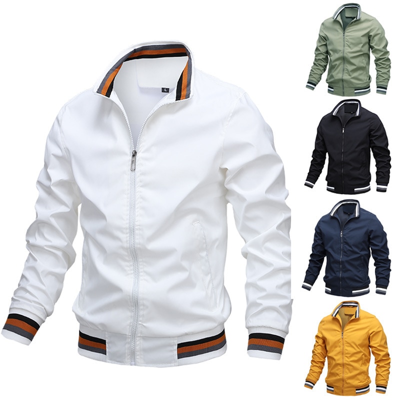 Veste-coupe-vent-d-contract-e-pour-homme-manteau-de-sport-de-plein-air-bombardier-Cargo