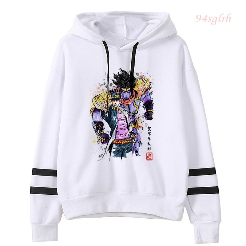 Sweat-capuche-imprim-unisexe-JOJO-Bizarre-Adventure-Kawaii-dessin-anim-japonais-Manga-graphique-Harajuku-Hip-Hop