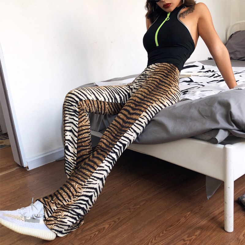 Pantalon-vas-taille-haute-avec-l-opard-et-tigre-pour-femme-v-tement-streetwear-sexy-et