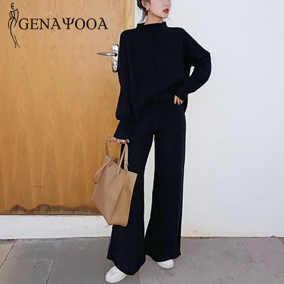 Genayooa-ensemble-2-pi-ces-pour-femme-pull-et-pantalon-jambes-larges-taille-haute-en-tricot