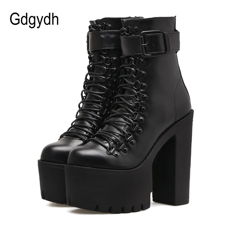 Gdgydh-Bottines-en-cuir-pour-femme-style-motarde-chaussures-talons-hauts-avec-boucle-en-m-tal