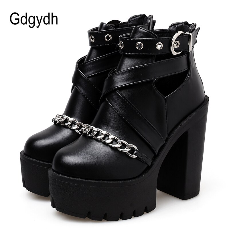 Gdgydh-bottines-avec-cha-ne-pour-femmes-chaussures-talons-hauts-carr-s-et-fermeture-clair-Punk