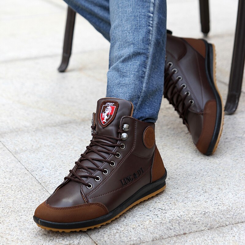 Bottes-en-cuir-pour-hommes-chaussures-de-printemps-automne-et-hiver-grande-taille-B-d-partement