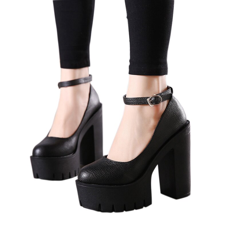 Gdgydh-chaussures-d-contract-es-talons-hauts-sexy-ruslana-korshunova-escarpins-plateforme-noir-et-blanc-taille
