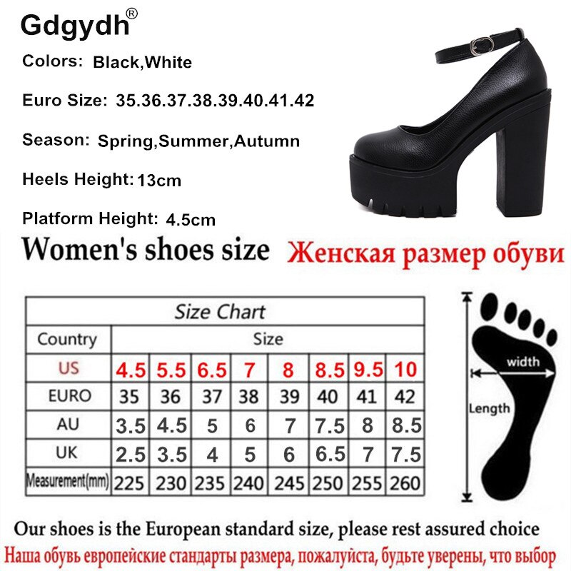 Gdgydh-chaussures-d-contract-es-talons-hauts-sexy-ruslana-korshunova-escarpins-plateforme-noir-et-blanc-taille