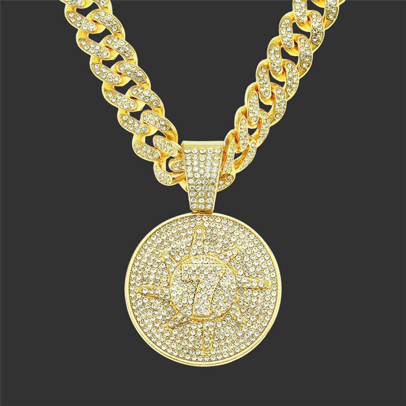 Collier-en-Zircon-cubique-glac-pour-hommes-pendentif-avec-strass-grande-cha-ne-cubaine-Miami-ras