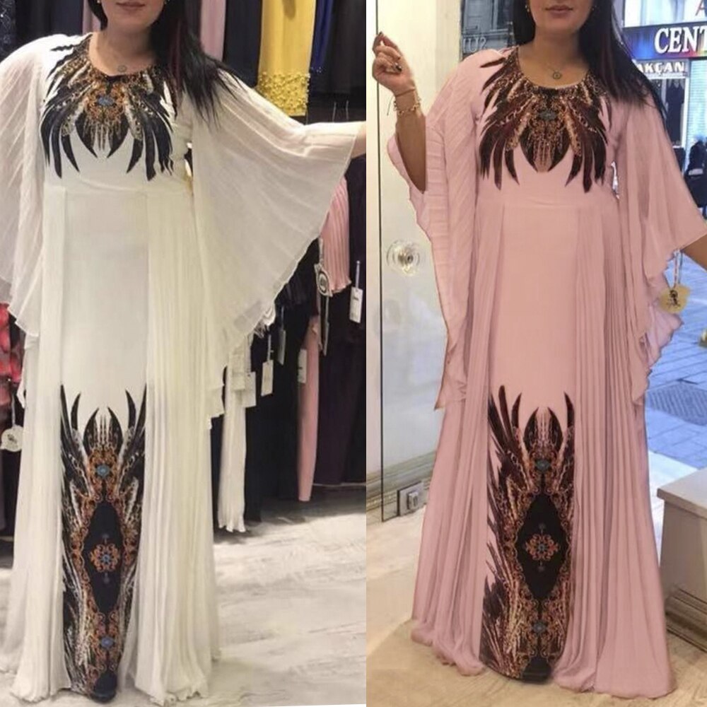 MD-robe-de-soir-e-pour-femmes-grande-taille-imprim-africain-Maxi-mode-musulmane-Abaya-Boho