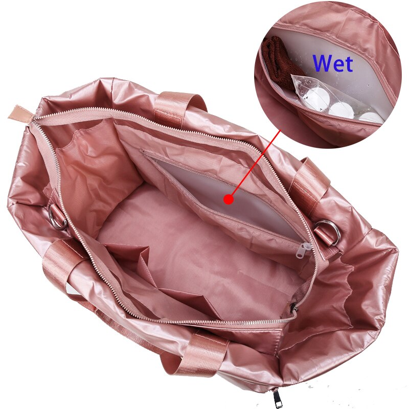 Sac-main-imperm-able-rose-pour-femmes-sac-de-Sport-de-natation-de-Yoga-de-voyage