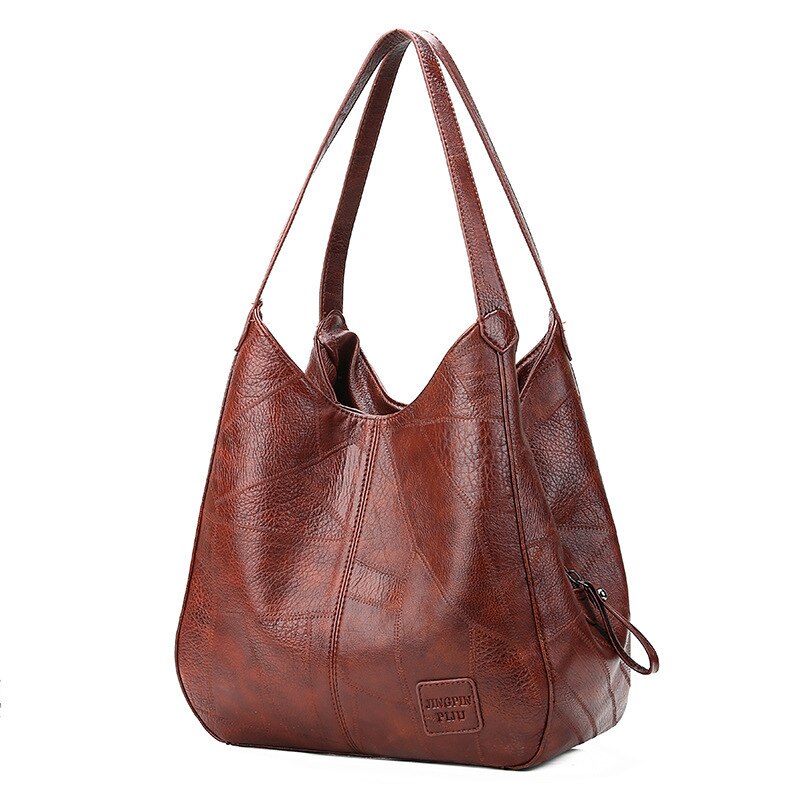 Sac-main-Vintage-en-cuir-souple-pour-femmes-fourre-tout-bandouli-re-de-grande-capacit