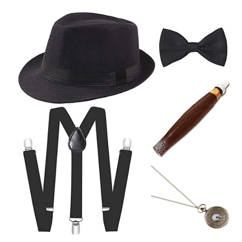 Ensemble-d-accessoires-the-Great-Gatsby-des-ann-es-1920-pour-hommes-Costume-de-Gangster-r