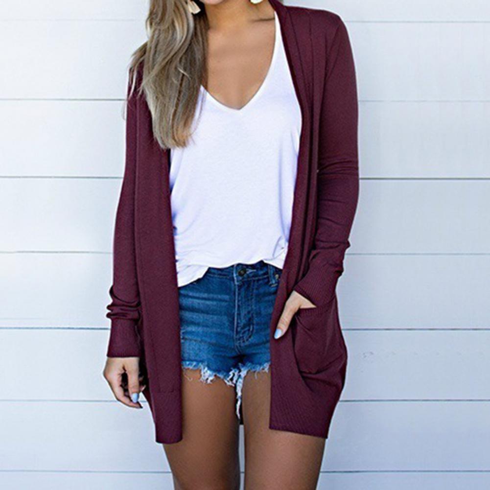 Cardigan-l-gant-manches-longues-pour-femme-accessoire-5-tailles-pour-sortir