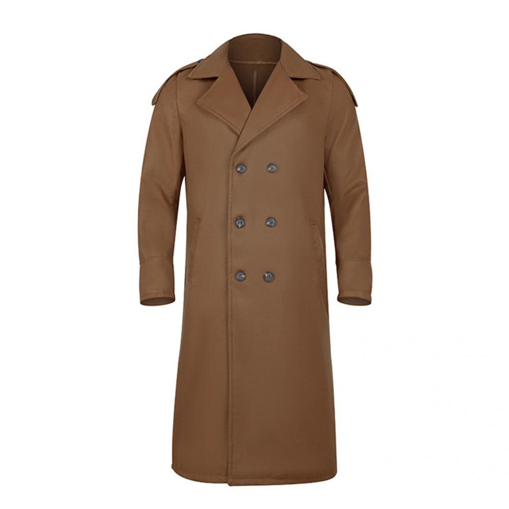 Manteau-tendance-pour-hommes-fermeture-boutons-Cardigan-r-sistant-l-usure-Trench-Coat-Long-manteau-d